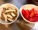 とまととほたてのパスタ作り方1写真