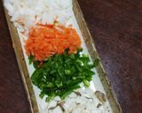 チャーハン(エビ、他いろいろ入れて)作り方1写真