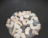 チャーハン(エビ、他いろいろ入れて)作り方3写真