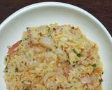 チャーハン(エビ、他いろいろ入れて)作り方7写真