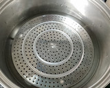 もっちもち黒糖蒸しパン(蒸し器不要)作り方3写真