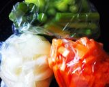 豚バラとにんにくの芽のスタミナ炒め作り方1写真