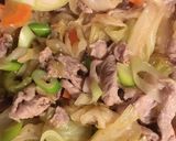 コクうま♡春キャベツと豚肉の味噌マヨ炒め作り方5写真