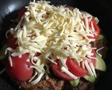 トマトとアボカド チーズハンバーグ作り方7写真
