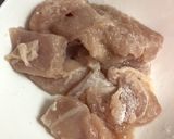 節約！ムネ肉と小松菜のオイスターソース炒作り方1写真