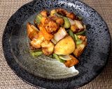 鶏と野菜の甘酢あん作り方7写真