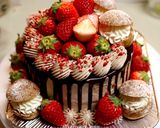 ドリップチョコレートケーキ作り方5写真
