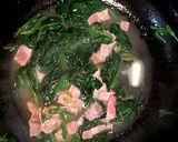 ほうれん草とベーコンのパスタ作り方5写真