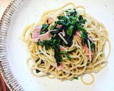 ほうれん草とベーコンのパスタ作り方7写真