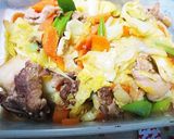 作り置き☆残り野菜で辛くない回鍋肉作り方4写真