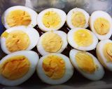 作り置き☆ほったらかしで簡単な味付け卵作り方4写真