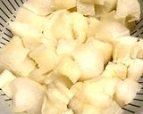 寒干し大根と豚肉の煮物作り方1写真