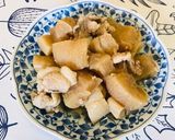 寒干し大根と豚肉の煮物作り方3写真