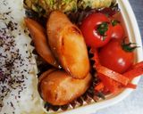 2019/4月7日私のお弁当。作り方3写真