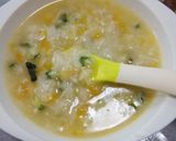いつもの離乳食に飽きたら②　和風パン粥作り方2写真