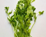 簡単 セリと豆腐で白和え作り方1写真