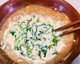 簡単 セリと豆腐で白和え作り方3写真