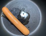 ソーセージ卵ごはん作り方1写真