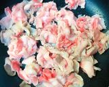 フライパン1つで簡単♡ねぎ塩風肉豆腐作り方2写真