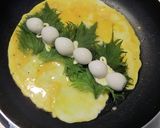 ウズラの卵と鶏卵のダブル卵まき作り方2写真