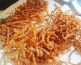 余り物活用♪　餃子の皮のパリパリサラダ作り方4写真