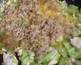 保存版！！ダイエット飯～半分豆腐の炒飯～作り方5写真