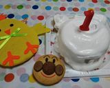 1歳のお誕生日ケーキ(*^^*)二男作り方4写真