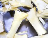 タケノコとワカメのお味噌汁作り方1写真