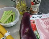和風スパゲティ作り方1写真