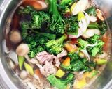 春雨と野菜の中華風煮物作り方7写真