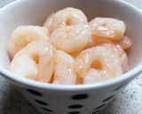 プリンプリンむき海老。茹でてみて〜作り方6写真