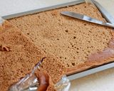 優甘*キャラメルココアのロールケーキ作り方28写真