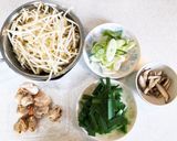 ベビーホタテともやしの炒め物作り方1写真