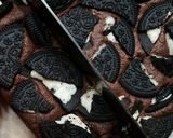 ♡オレオ乗せしっとりブラウニーケーキ♡作り方16写真