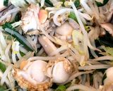 ベビーホタテともやしの炒め物作り方5写真