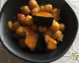 カボチャとひよこ豆のエスニックソテー作り方7写真