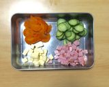 超簡単☆カレー風味が旨いかぼちゃサラダ作り方1写真