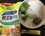 離乳食★さつま芋オートミールご飯牛乳粥作り方1写真