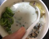 離乳食★さつま芋オートミールご飯牛乳粥作り方4写真