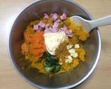 超簡単☆カレー風味が旨いかぼちゃサラダ作り方8写真