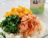 塩鮭ときゅうりと炒り卵のサッパリ混ぜご飯作り方2写真