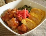 甘辛(*^_^*)トリ☆タマどんぶり作り方6写真
