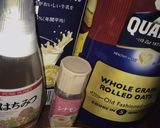 とろとろバナナオートミール粥作り方1写真