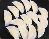 さつまいもチーズの餃子の皮包み焼き作り方4写真