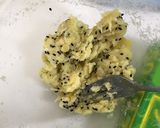 さつまいもチーズの餃子の皮包み焼き作り方6写真