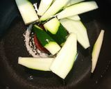 ズッキーニのお味噌汁作り方1写真