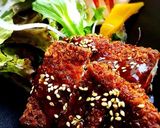 娘弁♪♪女子弁♪♪とんかつ弁当♪♪作り方1写真