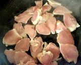 鶏肉とネギの甘味噌炒め丼作り方3写真