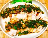 よだれ鶏〜しっとり鶏むね肉のピリ辛ダレ〜作り方6写真