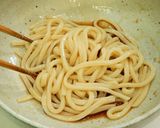 ～ツナ缶～野菜たっぷり和風サラダうどん！作り方4写真